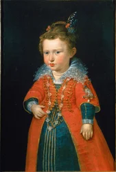 Eleonora Gonzaga 1598-1655 a la edad de dos años, ca. 1600