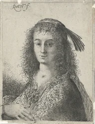 Busto de mujer joven