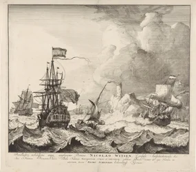 Barcos en tormenta
