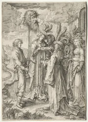David con la cabeza de Goliat, 1620s-1630s