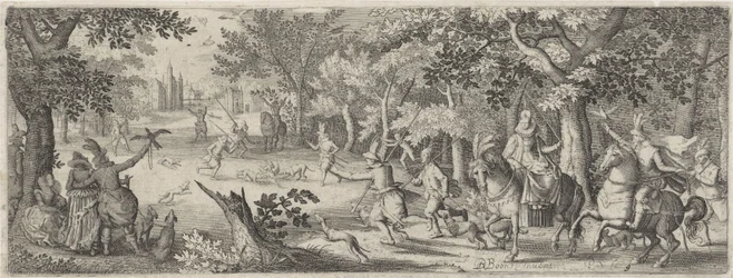 caza de garzas