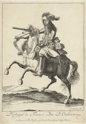 Retrato ecuestre de Felipe I, duque de Orleans