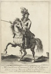 Retrato ecuestre de Maximiliano II Emanuel, Elector de Baviera