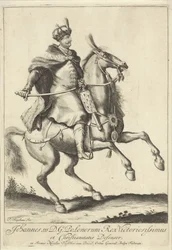 Retrato ecuestre del rey Juan III Sobieski de Polonia