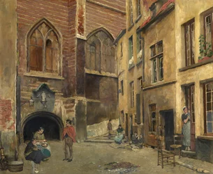 La antigua carnicería de Amberes