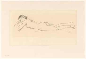 Desnudo recostado