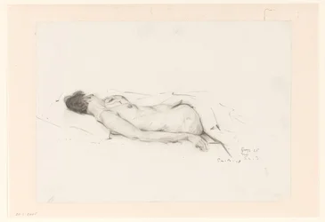Desnudo recostado