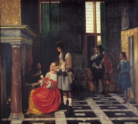 Los jugadores de cartas, c.1663-65