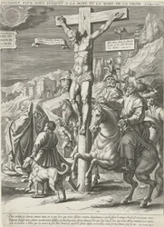 Crucifixión de Cristo, parte derecha
