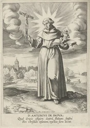 Paisaje con San Antonio de Padua