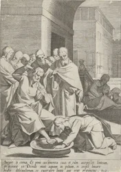 Voetwassing Passie van Christus (título de la serie) Pasión y Resurrección (título de la serie)