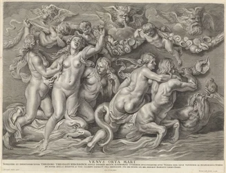 Venus en el mar Venvs Orta Mari (título sobre objeto)