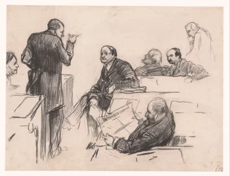 diputados Sr. H.C. Verniers van der Loeff, A.J.W. Farncombe Sanders, GM van der Linden, J. Willink y Jhr. Sr. Ruys van Beerenbroek
