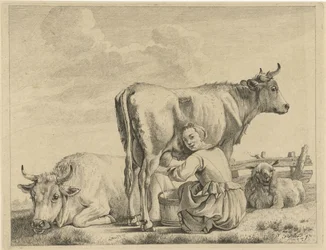 sirvienta de leche