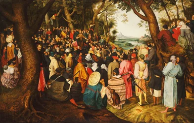 San Juan Bautista predicando en el desierto, c.1633-50