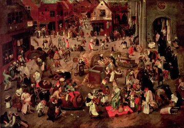 El Choque entre Careme y Mardi-Gras