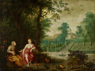 Vertumno y Pomona