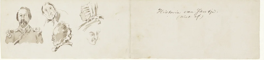 Algunos esbozos de la historia de Jantje
Historia de Jantje. (sin terminar) (título en el objeto)