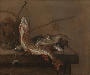 Bodegón con peces