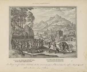 Abraham en de koning van Sodoma Sé este muro de hierro (título sobre el objeto) Los emblemas sagrados y las principales historias de ambos testamentos (Oude Testament) (título de la serie) Imágenes y figuras de libros (título de la serie)