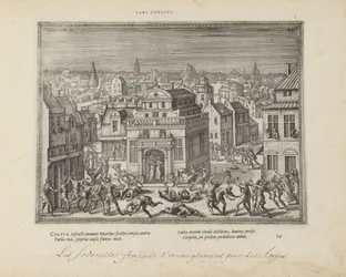 Mannen van Sodom conoció a blindheid slagen (título en el objeto) Los emblemas sagrados y las principales historias de ambos testamentos (Oude Testament) (título de la serie) Imágenes y figuras de libros (título de la serie)