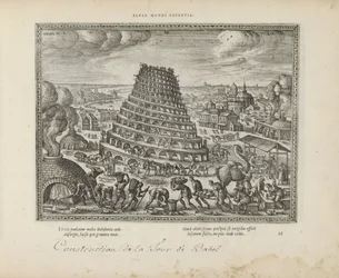 Toren de Babel Elusa mundi potenia (título sobre objeto) Los emblemas sagrados y las principales historias de ambos testamentos (Oude Testament) (título de la serie) Imágenes y figuras de libros (título de la serie)