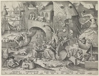 Envidiar Invidia (título sobre objeto) Los siete pecados capitales (título de la serie)