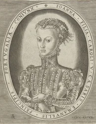 Retrato de Juana de Habsburgo Retratos de gobernantes (título de la serie)