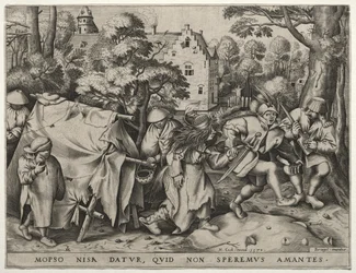 La boda de Mopsus y Nisa, 1570