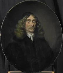 Retrato de Johan de Reus, director de la Cámara de Rotterdam de la Compañía Holandesa de las Indias Orientales, elegido en 1657
