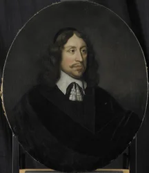 Retrato de Johan de Vries, director de la Cámara de Rotterdam de la Compañía Holandesa de las Indias Orientales, elegido en 1667