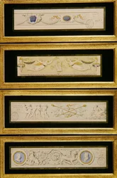 Cuatro diseños para frisos, c.1823