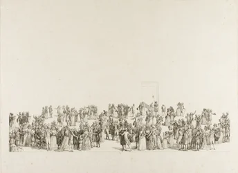 La exposición en el Salón del Louvre en 1787, 1787