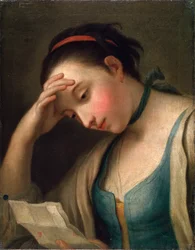Retrato femenino, siglo XVIII