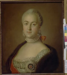 Retrato de la Gran Duquesa Yekaterina Alexeyevna, 1761