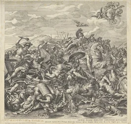 Batalla de Arbella (parte izquierda)