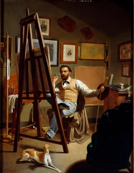 El estudio del pintor