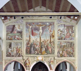 Escenas de la pasión y crucifixión