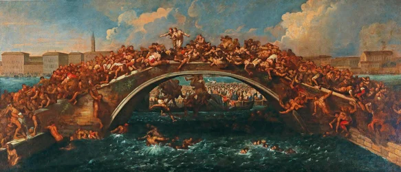 Ponte dei Pugni en Venecia