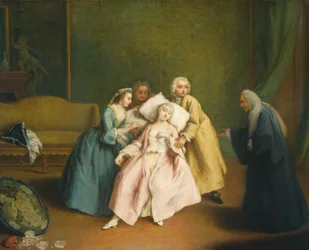 El desmayo, c. 1744