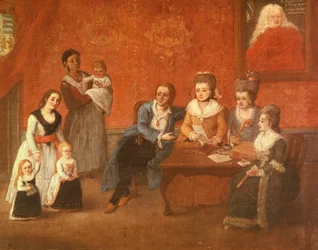 La familia Michiel, c.1780