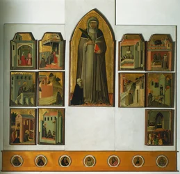 Retablo de la Beata Humildad por Pietro Lorenzetti (circa 1280-1348)
