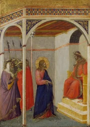 Cristo ante Pilato, ca 1335