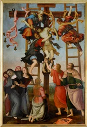 Deposición (pintura sobre madera)