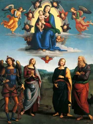 Madonna en gloria