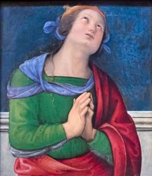 Santa Flavia (óleo sobre madera)