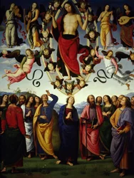 La ascensión de Cristo (detalle)