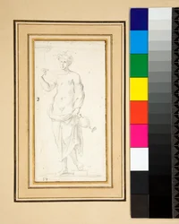 Figura femenina con jarrón