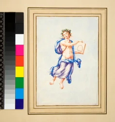 Figura masculina flotante
