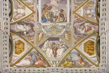 Bóveda con frescos
